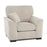 Richmond Fabric Armchair - Choice Of Fabrics - The Furniture Mega Store 