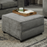 Richmond Fabric Footstool - Choice Of Fabrics - The Furniture Mega Store 