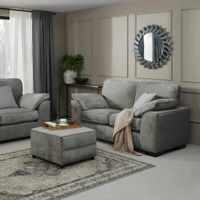 Richmond Fabric Sofa Collection - Choice Of Sizes & Fabric - The Furniture Mega Store 