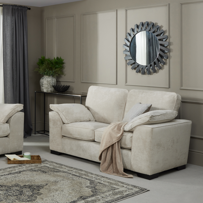 Richmond 3 Seater Sofa, 2 Seater Sofa, Armchair & Footstool Set - Choice Of Colours - The Furniture Mega Store 