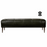 Watson Real Leather Bench Footstool - Choice Of Leathers & Legs - The Furniture Mega Store 