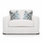 Axel Armchair & Love Chair Collection - Choice Of Pillow Or Standard Back, Fabrics & Feet