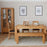 Bakerloo Oak Dining Bench - 130cm - The Furniture Mega Store 