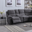 Barley Corner Recliner Sofa - Optional Drinks Console+Wireless Charging Pad - The Furniture Mega Store 