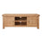 Wiltshire Country Oak Large TV Cabinet - 134cm - The Furniture Mega Store 