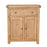 Wiltshire Country Oak 1 Drawer 2 Door Hall Cabinet - The Furniture Mega Store 