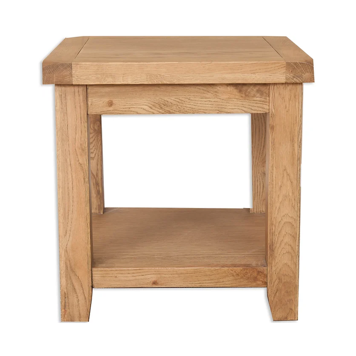 Wiltshire Country Oak Lamp Table - The Furniture Mega Store 