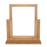 Wiltshire Country Oak Dressing Table Mirror - The Furniture Mega Store 