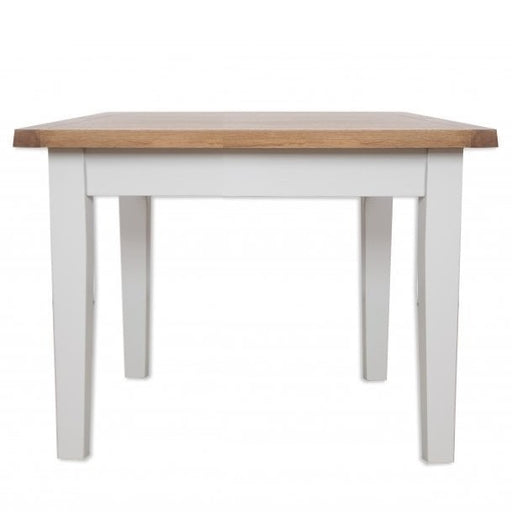St.Ives French Grey & Oak 90 X 90 Square Dining Table - The Furniture Mega Store 