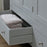 St.Ives French Grey & Oak 2 Over 3 Chest Of Drawers - The Furniture Mega Store 