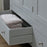 St.Ives French Grey & Oak 3 Door 2 Drawer Triple Wardrobe - The Furniture Mega Store 