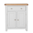 St.Ives French Grey & Oak 2 Door 1 Drawer Hall Cabinet - The Furniture Mega Store 