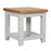 St.Ives French Grey & Oak Lamp Table - The Furniture Mega Store 