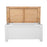St.Ives French Grey & Oak Blanket Box - The Furniture Mega Store 