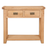 Wiltshire Natural Oak 2 Drawer Console Table - The Furniture Mega Store 