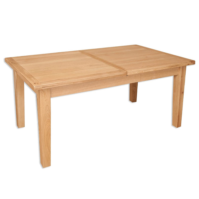 Wiltshire Natural Oak 1.6 Extending Dining Table - The Furniture Mega Store 