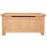 Wiltshire Natural Oak Blanket Box - The Furniture Mega Store 