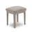 Mabel Taupe Painted Dressing Stool - The Furniture Mega Store 