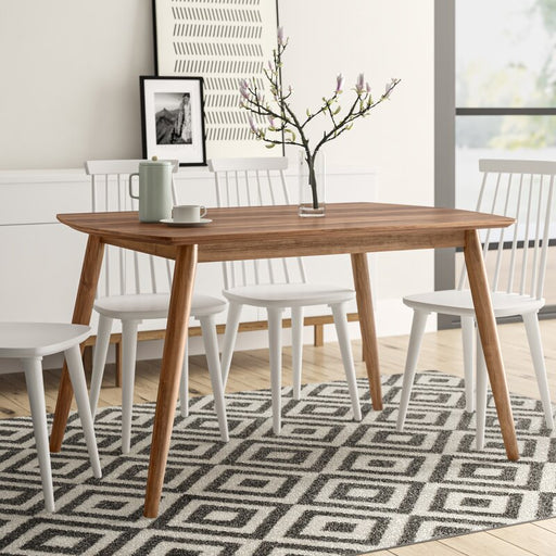 Janeiro Mango Wood Medium Dining Table - 135cm - The Furniture Mega Store 