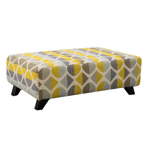 Keswick Collection Fabric Bench Footstool - The Furniture Mega Store 