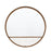 North Bronze Wall Mirror - 80cm - The Furniture Mega Store 