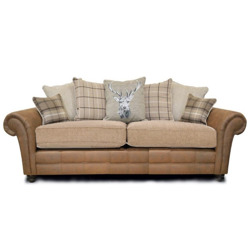 Darwin 3 Seater Sofa Bed - Choice Of Scatter Or Standard Back & Fabrics