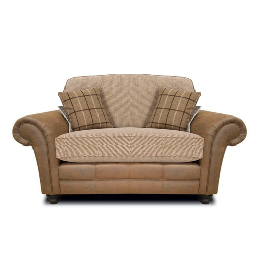 Darwin Fabric Armchair & Love Chair Collection - Choice Of Fabrics
