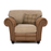 Darwin Fabric Armchair & Love Chair Collection - Choice Of Fabrics - The Furniture Mega Store 
