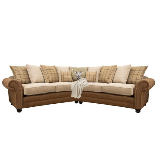 Darwin Fabric Corner Sofa Collection - Scatter or Standard Back
