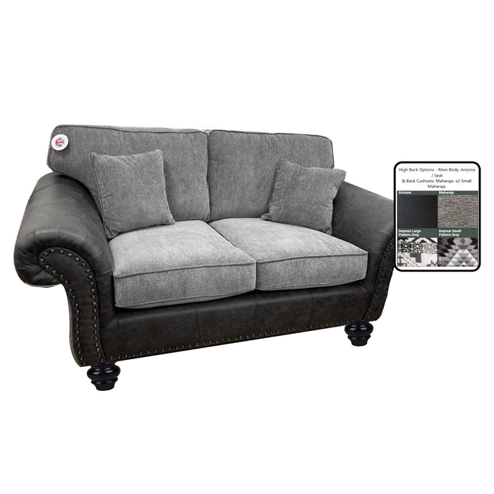 Northwood Sofa Collection - Choice of Scatter Back or Standard Back & Fabrics - The Furniture Mega Store 