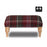 Moon Wool Small Banquet Footstool - Choice Of Wool & Legs - The Furniture Mega Store 