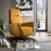 Scott Leather Recliner Swivel Chair - Choice Of Size & Power Or Manual Recliner - The Furniture Mega Store 