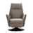 Scott Leather Manual Recliner Swivel Chair - Choice Of Sizes - The Furniture Mega Store 