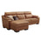 Ethos Italian Leather Chaise Corner Sofa Collection - Choice Of Leathers - The Furniture Mega Store 