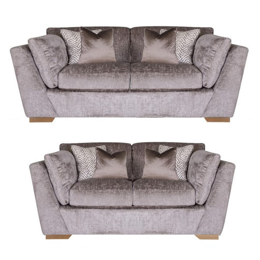 Phoenix Fabric 3 Seater & 2 Seater Sofa Set - The Furniture Mega Store 