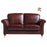 Knightsbridge Italian Leather Sofa Collection - Choice Of Sizes & Leathers - The Furniture Mega Store 