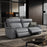 Refrain Italian Leather Dual Comfort Power Recliner Sofa Collection - The Furniture Mega Store 
