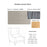 Pandora Accent Chair - Choice Of Fabrics & Feet - The Furniture Mega Store 