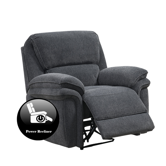 Carlton Fabric Recliner Armchair - Choice Of Manual Or Power Recline - The Furniture Mega Store 