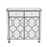 Rosa Geometric Mirrored 2 Door 2 Drawer Sideboard - The Furniture Mega Store 