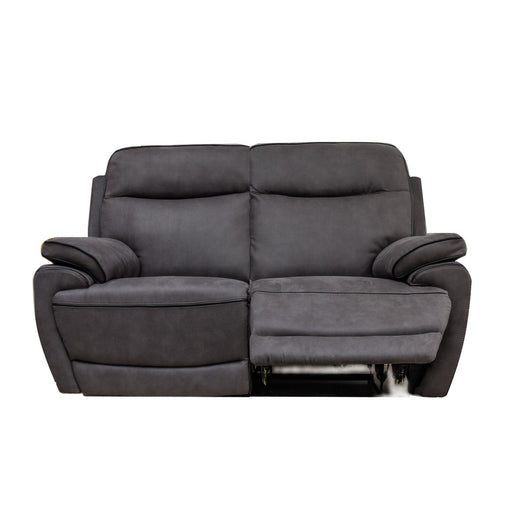 Radley Charcoal Grey Fabric Recliner Sofa & Armchair Collection - The Furniture Mega Store 