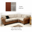 Darwin Fabric Sofa & Chair Collection - Scatter or Standard Back - The Furniture Mega Store 