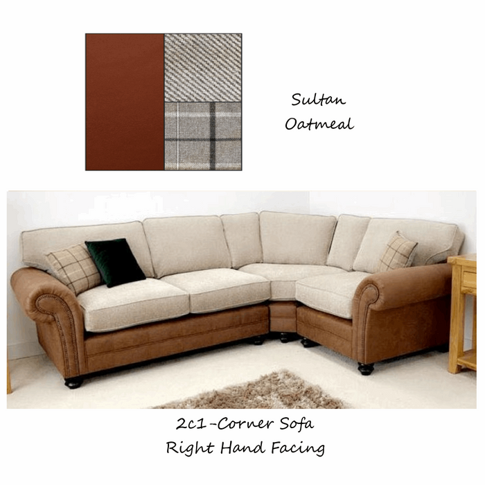 Darwin Fabric Sofa & Chair Collection - Scatter or Standard Back - The Furniture Mega Store 