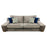 Royal Fabric Sofa & Chair Collection - Choice Of Colours - The Furniture Mega Store 