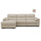 Stresa Italian Leather Power Recliner Chaise Sofa - Choice Of Leathers - The Furniture Mega Store 