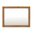 Sailsbury Solid Oak Rectangular Wall Mirror - The Furniture Mega Store 