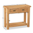 Sailsbury Solid Oak 2 Drawer Console Table - The Furniture Mega Store 