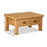 Sailsbury Solid Oak 2 Drawer Coffee Table - The Furniture Mega Store 