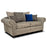 Morland Sofa Collection - Pillow Back or Classic Back - Choice Of Fabrics - The Furniture Mega Store 