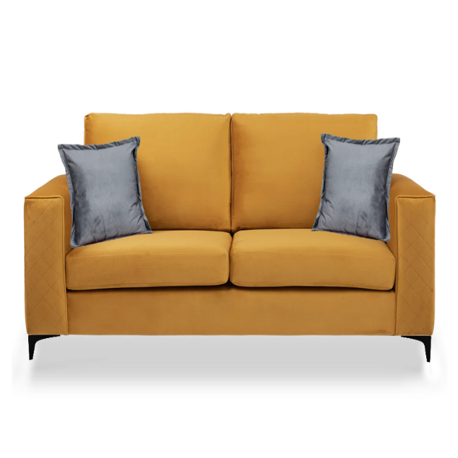 Darcy Velvet Sofa Collection - Choice Of Colours - The Furniture Mega Store 